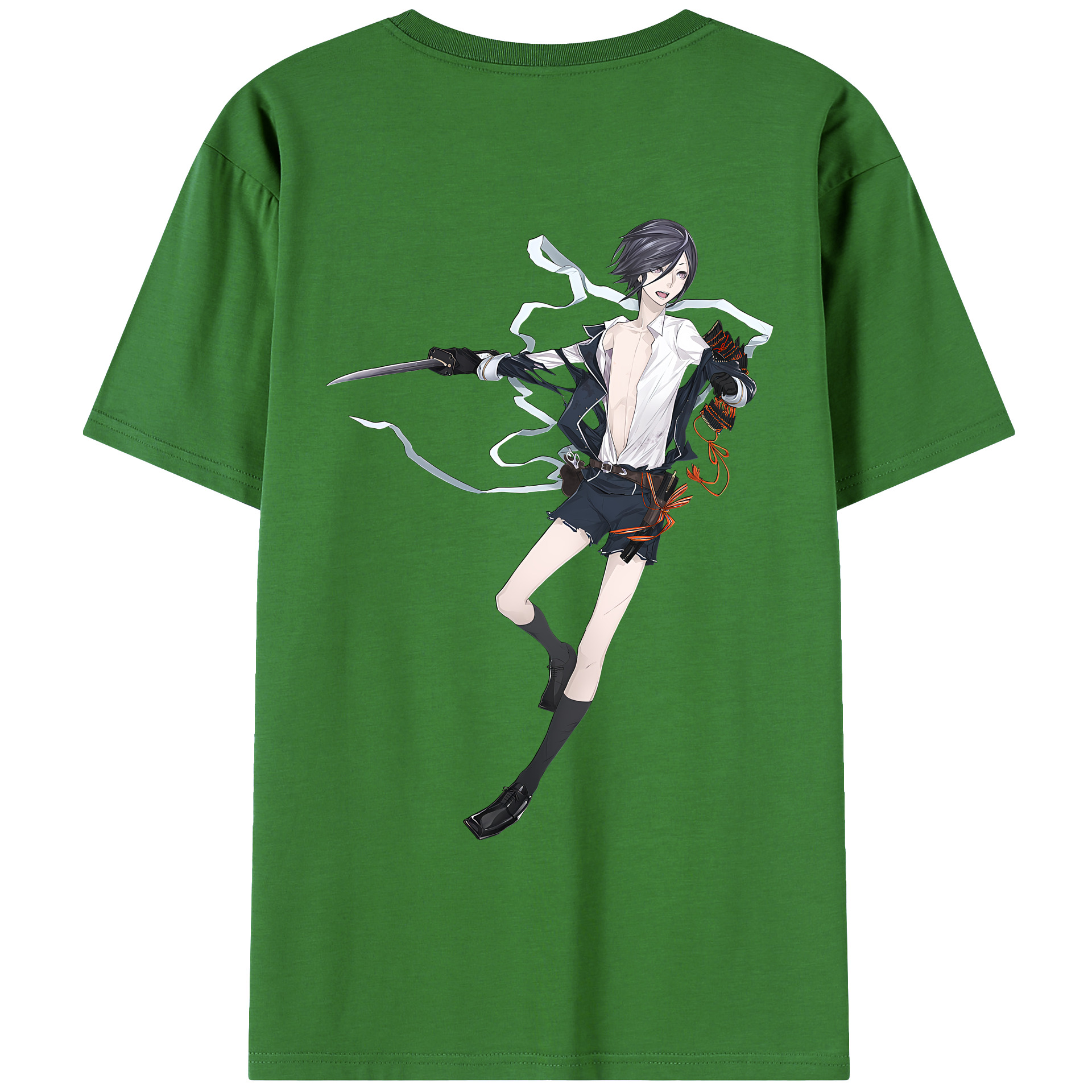 （画像用） 刀剣乱舞 Touken Ranbu レディース半袖Tシャツ(バックプリント)